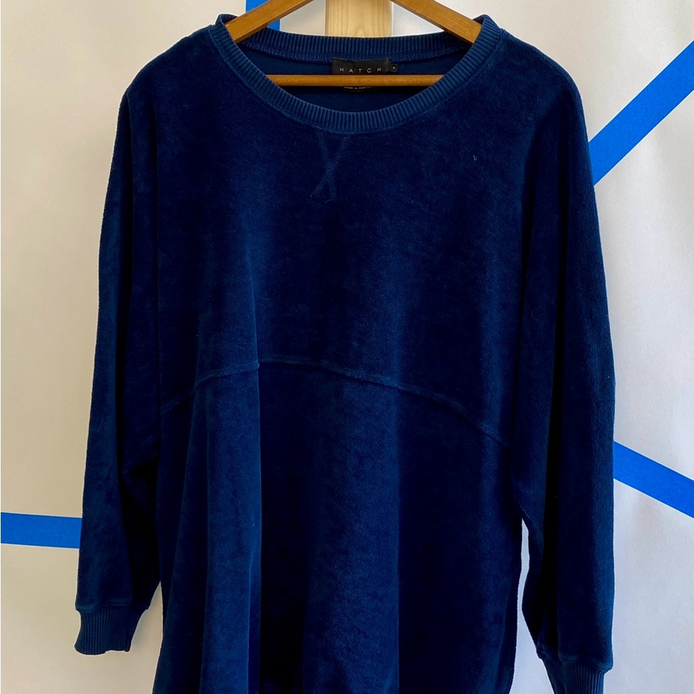 Hatch Maternity Blue Sweatshirt